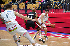 Basketball Superliga 2021/22, Grundduchgang 16.Runde , Kapfenberg Bulls vs. BC Vienna


