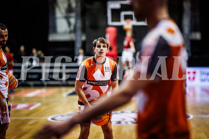 Basketball, Win2Day Superliga 2024/25, Grunddurchgang 7.Runde, BC Vienna, Klosterneuburg Dukes, Elias Wlasak (6)