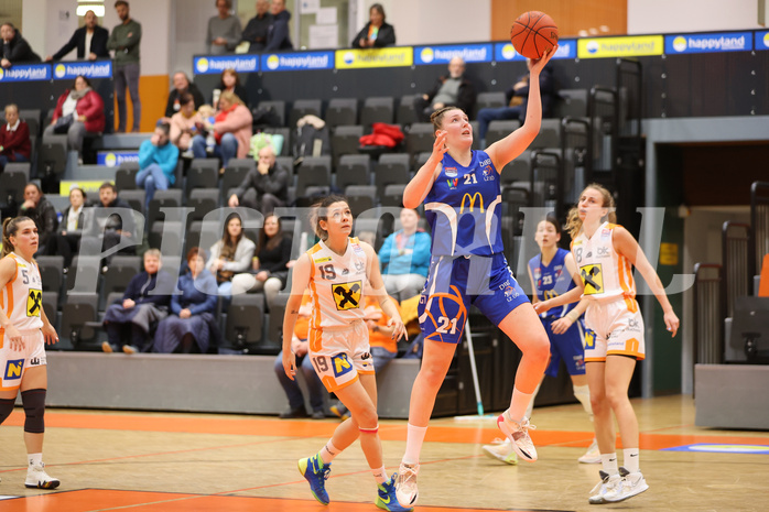 Basketball Damen Superliga 2022/23, Grunddurchgang 7.Runde BK Duchess Klosterneuburg vs. DBB LZ OÖ


