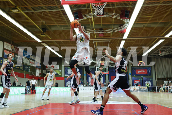 Basketball Superliga 2023/24, 8.Plazierungsrunde,
Flyers Wels vs. Gmunden Swans

