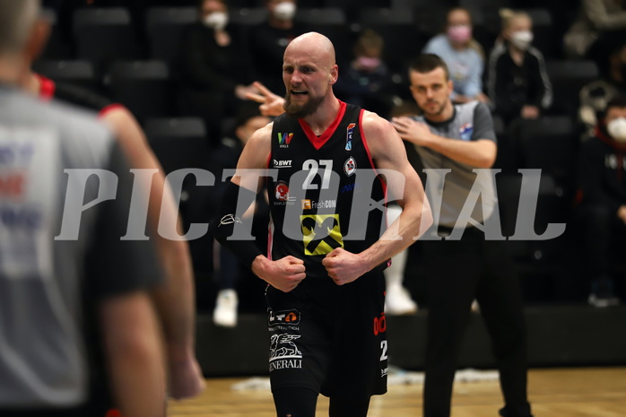 Basketball Superliga 2021/22, Grunddurchgang 13.Runde UBSC Graz vs. Raiffeisen Flyers Wels