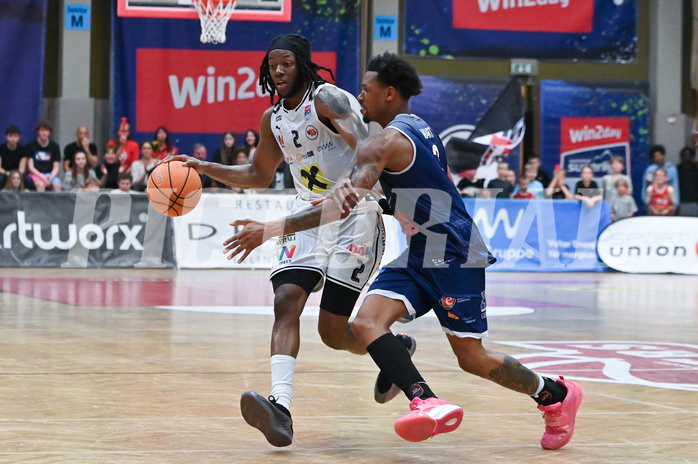 Basketball Superliga 2024/25, Playoff, Viertelfinale Spiel 3, Flyers Wels vs BBC Nord Dragonz,