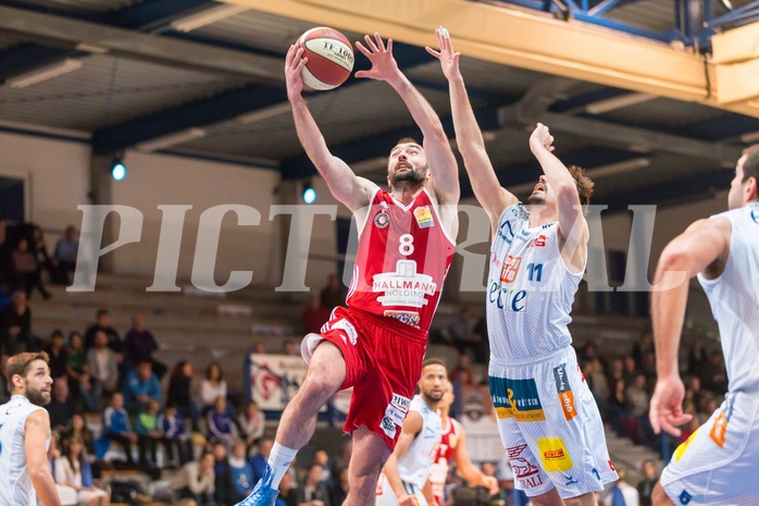 23.01.2016 Basketball CUP 2016 Halbfinale Kapfenberg Bulls vs BC Vienna