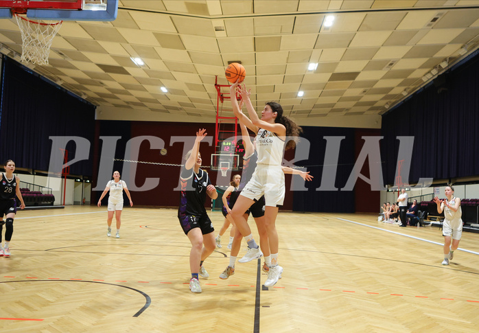 Basketball Damen Superliga 2023/24, Grunddurchgang Runde 4 Basket Flames vs. Vienna United