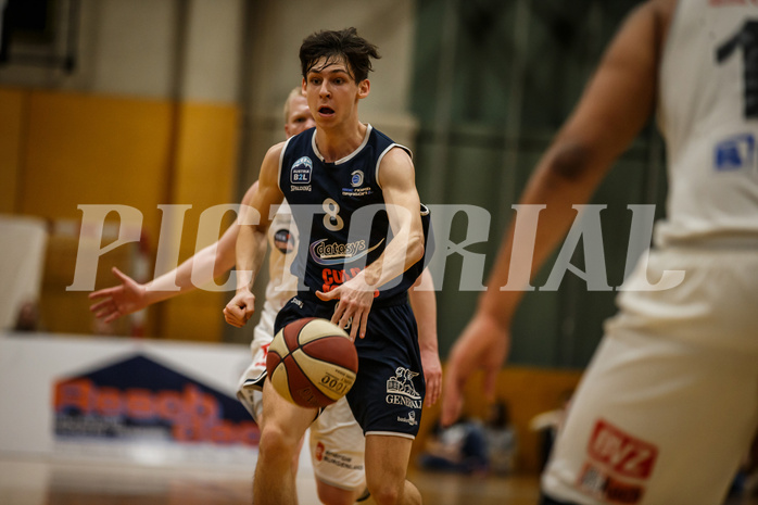 Basketball, Basketball Zweite Liga, Playoffs Viertelfinale 1. Spiel, Mattersburg Rocks, Mistelbach Mustangs, Felix Leindecker (8)