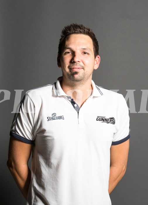 Basketball, ABL 2017/18, Teampictures, Oberwart Gunners, , Gunnar Bachkönig (Physio)