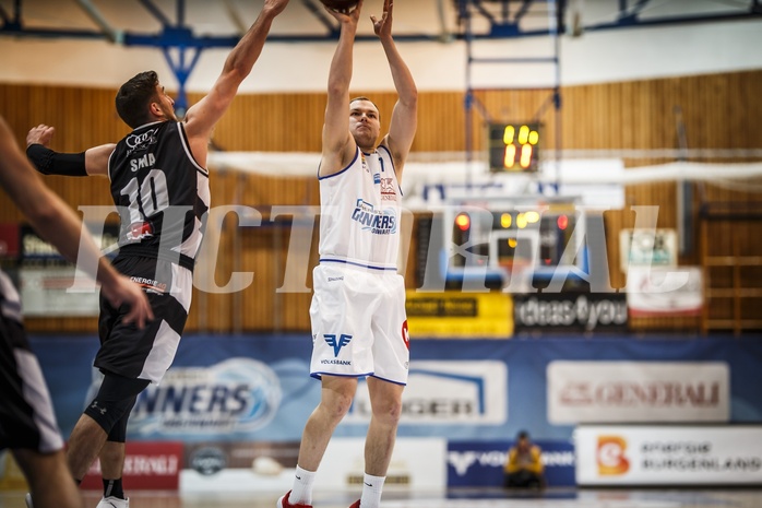 Basketball, ABL 2018/19, Grunddurchgang 19.Runde, Oberwart Gunners, Flyers Wels, Sebastian Käferle (7)