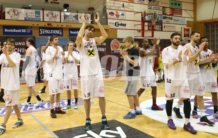 Basketball ABL 2015/16 Grunddurchgang 35.Runde Traiskirchen Lions vs. WBC Wels


