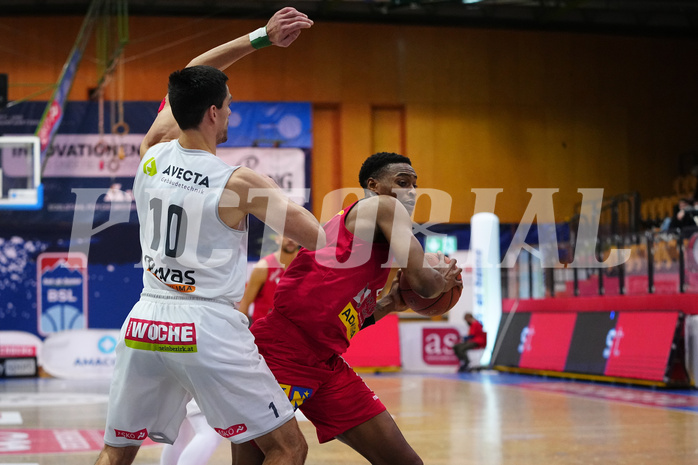 Basketball Superliga 2021/22, Grundduchgang 13.Runde , Kapfenberg  vs. Traiskirchen



