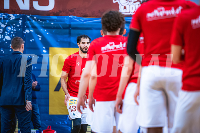 Basketball Basketball Superliga 2021/22, Grunddurchgang 15.Runde Traiskirchen Lions vs. BC GGMT Vienna
