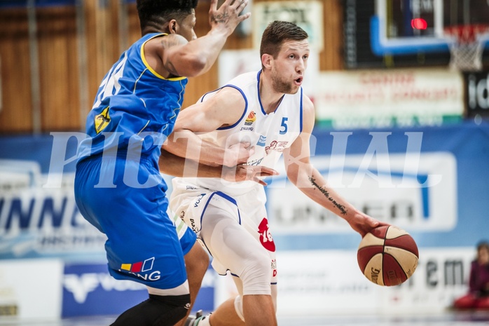 Basketball, ABL 2018/19, Grunddurchgang 9.Runde, Oberwart Gunners, UBSC Graz, Andrius Mikutis (5)