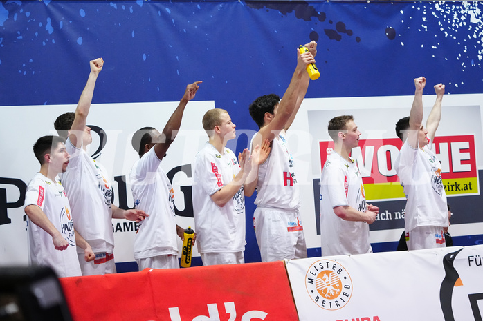 Basketball Superliga 2021/22, Grundduchgang 18.Runde , Kapfenberg Bulls vs. Klosterneuburg Dukes