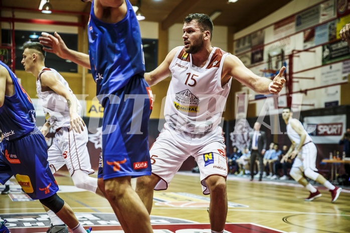 Basketball, ABL 2018/19, Grunddurchgang 9.Runde, Traiskirchen Lions, Kapfenberg Bulls, Jozo Rados (15)
