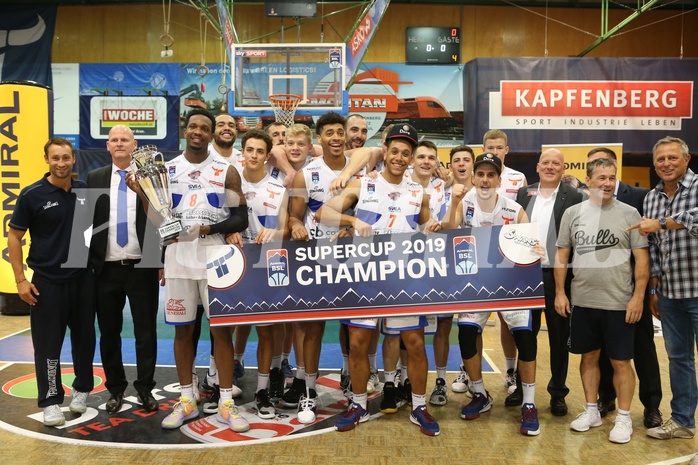 Basketball B2L 2019/20, Supercup 2019 Kapfenberg Bulls vs. Gmunden Swans


