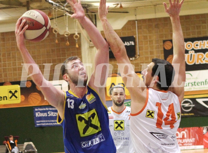 Basketball ABL 2018/19 Grunddurchgang 16.Runde  Fürstenfeld Panthers vs UBSC Graz
