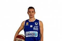 Basketball, ABL 2018/19, Media, Oberwart Gunners, Jonathan Knessl (12)
