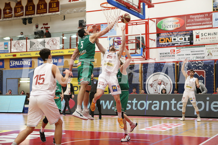 Basketball Superliaga 2020/21, Grunddurchgang 7.Runde Traiskirchen Lions vs. Kapfenberg Bulls


