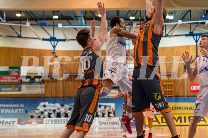 Basketball, ABL 2017/18, Grunddurchgang 17.Runde, Oberwart Gunners, Klosterneuburg Dukes, Louis Dabney Jr. (5)