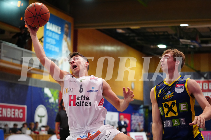 Basketball Superliga 2022/23, Grunddurchgang, 3. Spiel , Kapfenberg vs. UBSC Graz


