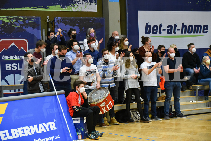Basketball Superliga 2021/22, Grunddurchgang. 10.Runde Flyers Wels vs. Swans Gmunden
