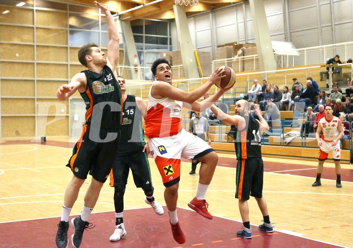 Basketball 2.Bundesliga 2017/18, Grunddurchgang 21.Runde UBC St.Pölten vs. Basket Flames


