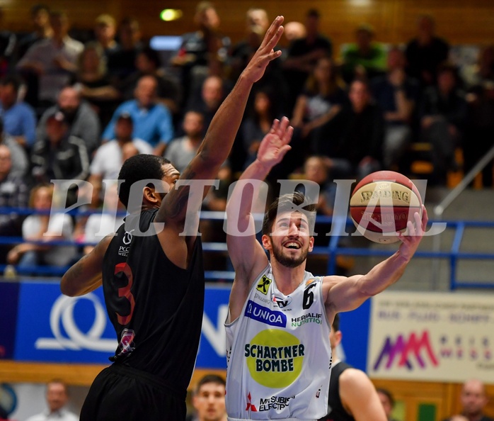 8 Basketball ABL 2017/18 CUP HF Gmunden Swans vs Flyers Wels