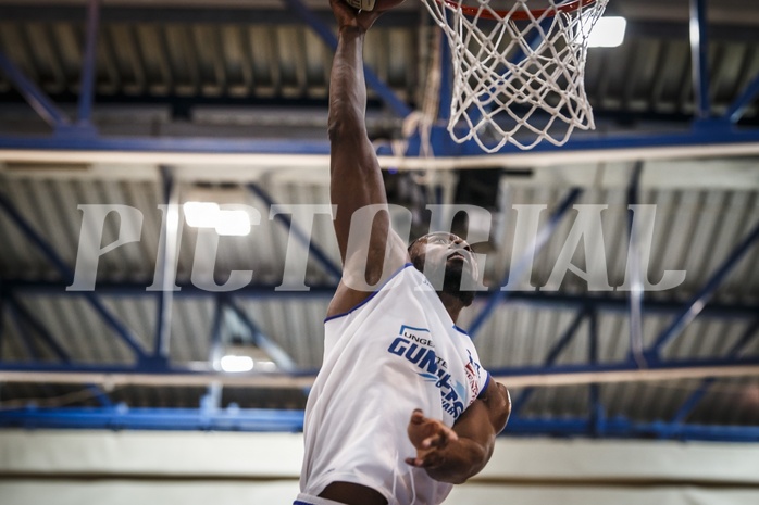 Basketball, ABL 2018/19, Grunddurchgang 23.Runde, Oberwart Gunners, Fürstenfeld Panthers, Christopher Tawiah (14)