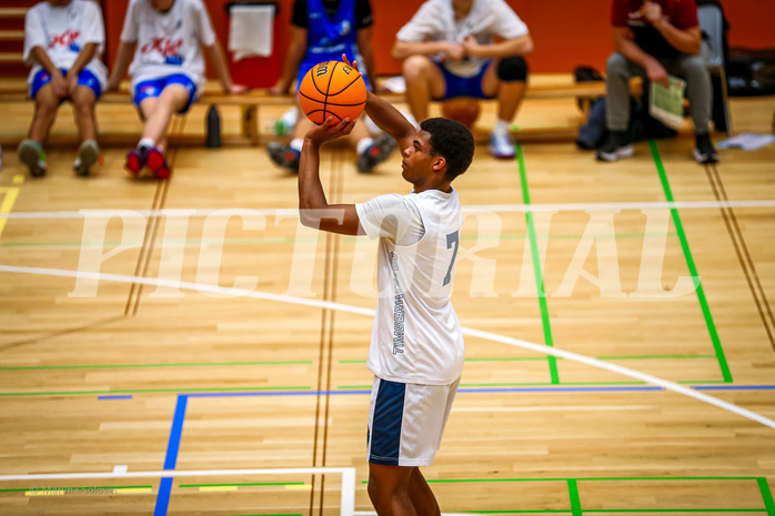 24.11.2024 Österreichischer Basketballverband 2024/25, SLMU16, Vienna Timberwolves vs. ATSE Graz