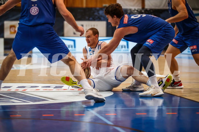 Basketball, bet-at-home Basketball Superliga 2020/21, Grunddurchgang 11. Runde, Oberwart Gunners, Vienna DC Timberwolves, Sebastian Käferle (7)