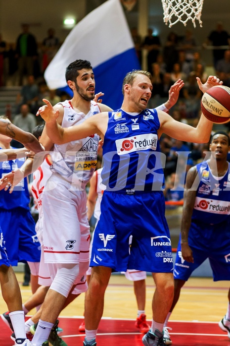 Basketball ABL 2015/16 Grunddurchgang 4.Runde Traiskirchen Lions vs Oberwart Gunners