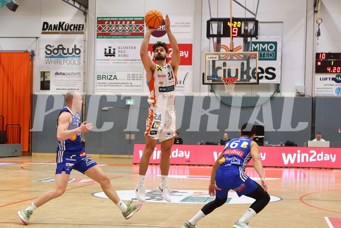 Basketball Superliga 2024/25, Grunddurchgang 3.Runde Klosterneuburg Dukes vs. Oberwart Gunners