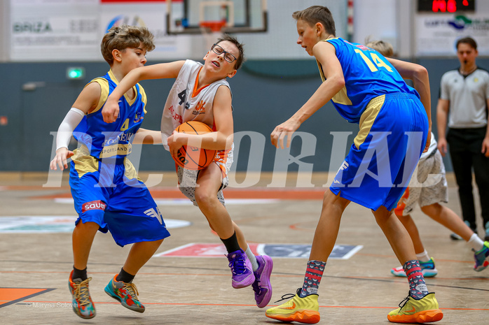 14.12.2024 Österreichischer Basketballverband 2024/25, SLMU14, Basket Dukes vs. SKN St. Pölten
