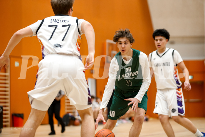 08.03.2025 Österreichischer Basketballverband 2024/25, SLMU16, Post SV Wien vs Dornbirn Lions