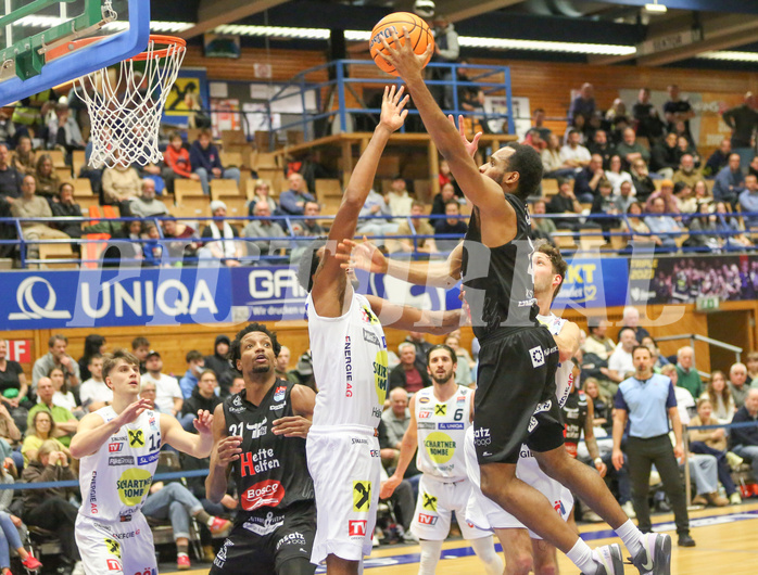 Basketball Superliga 2024/25, Grunddurchgang 17.Runde Gmunden Swans vs. Kapfenberg Bulls