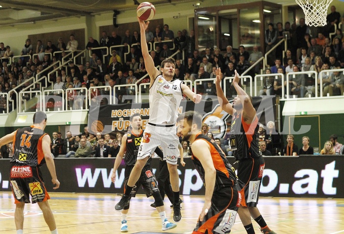 Basketball ABL 2015/16 Grunddurchgang 32.Runde  Fürstenfeld Panthers vs Güssing Knights
