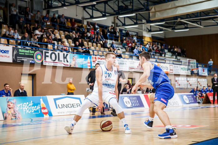 Basketball, Admiral Basketball Superliga 2019/20, Grunddurchgang 13.Runde, Oberwart Gunners, Vienna D.C. Timberwolves, Georg Wolf (10)