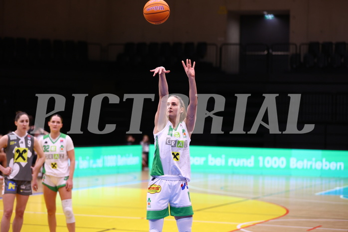 02.03.2025, Graz, Raiffeisen Sportpark, Basketball Damen Superliga 2024/25, Grunddurchgang, 14.Runde, UBI Graz vs. Klosterneuburg Duchess,  
