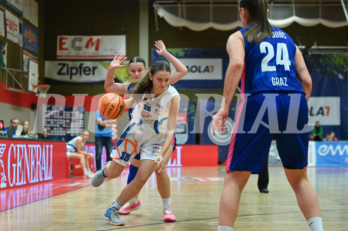 Basketball Superliga 2023/24, Grunddurchgang 7.Runde,
DBB LZ OÖ vs UBSC Graz,

