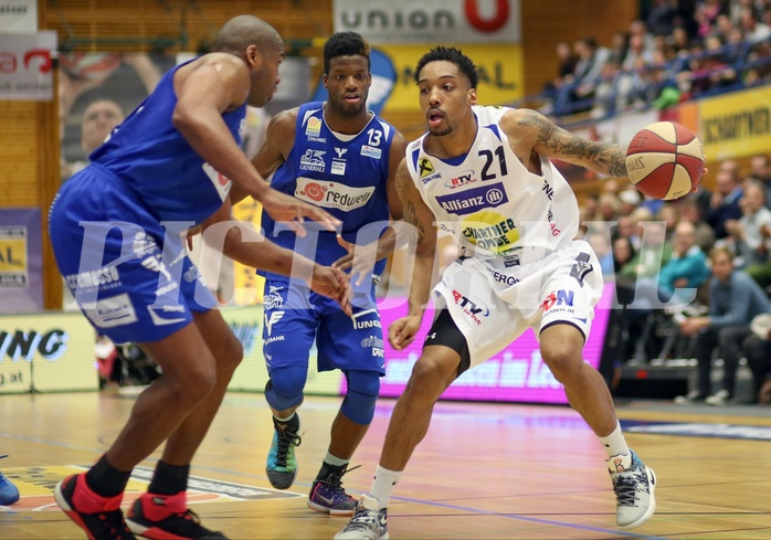 Basketball ABL 2015/16 Grundurchgang 30.Runde Gmunden Swans vs. Oberwart Gunners


