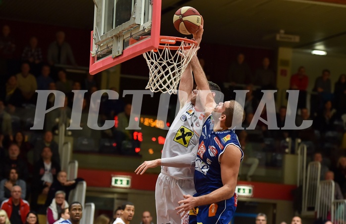 Basketball ABL 2015/16 Grunddurchgang 23.Runde WBC Wels vs Kapfenberg Bulls