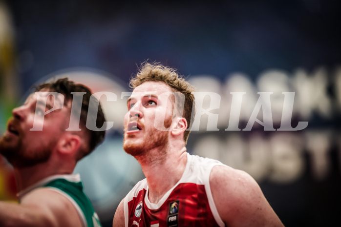 Basketball, FIBA EuroBasket 2025 Qualifiers , , AUSTRIA, IRELAND, Jakob PÖLTL (12)