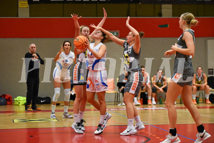 Basketball Superliga 2023/24, Grunddurchgang 3.Runde,
DBB LZ OÖ vs Klosterneuburg Duchess,

