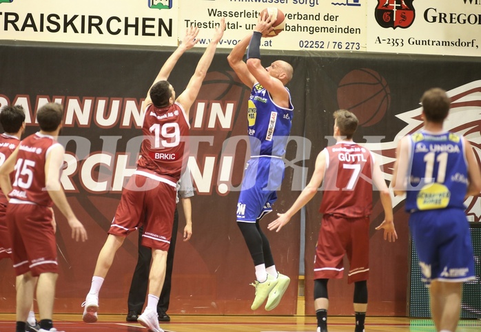Basketball ABL 2017/18, Grunddurchgang 34.Runde Traiskirchen Lions vs. Gmunden Swans