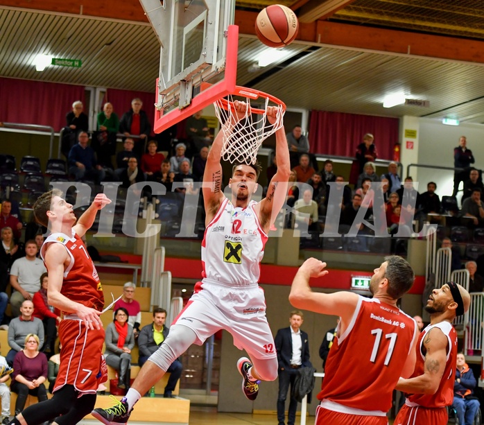 Basketball ABL 2018/19 Grunddurchgang 24. Runde Flyers Wels vs Traiskirchen Lions