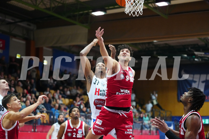 Win2day Basketball Superliga 2024/25, Grunddurchgang, 8. Runde, Kapfenberg vs. BC Vienna