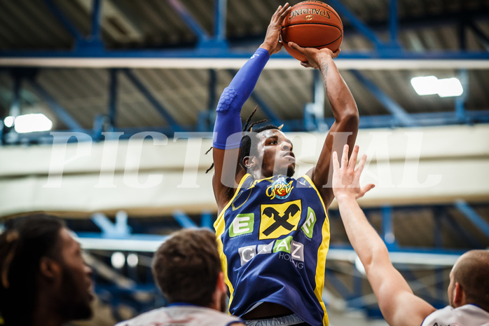 Basketball, bet-at-home Basketball Superliga 2021/22, Platzierungsrunde Spiel 8, Oberwart Gunners, UBSC Graz, #u2#