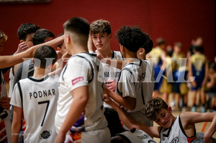 18.01.2025 Österreichischer Basketballverband 2024/25, SLMU14, Vienna United vs. Ubsc Juniors The Castle Gate