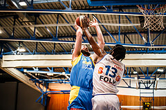 Basketball, bet-at-home Basketball Superliga 2020/21, Viertelfinale Spiel 1, Oberwart Gunners, SKN St. Pölten, Logan Schilder (15)