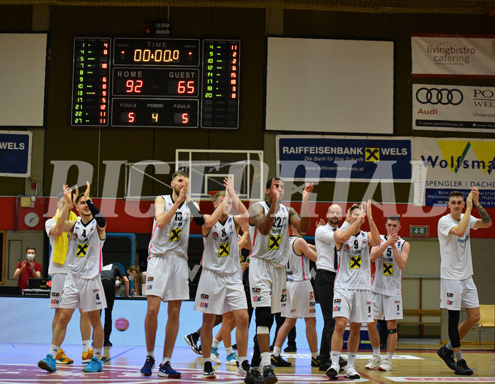Basketball Superliga 2020/21, Viertelfinale Spiel 4 Flyers Wels vs.Klosterneuburg Dukes