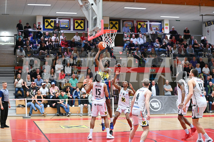 Basketball, Superliga 2024/25, 9. Plazierungsrunde, Flyers Wels vs. UBSC Graz,
